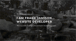 Desktop Screenshot of frankjamison.com